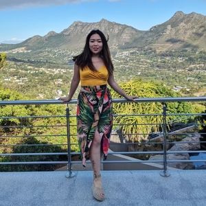 Farm Rio Linen Paradise Skirt